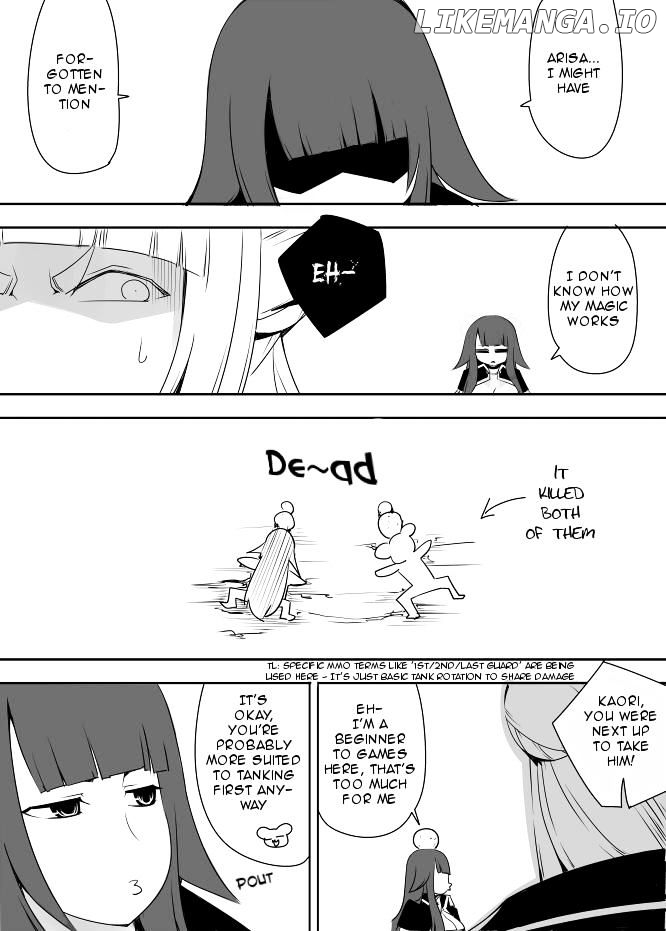 I got stuck in real life, so it's okay to get addicted to an MMO, right? chapter 4 - page 14