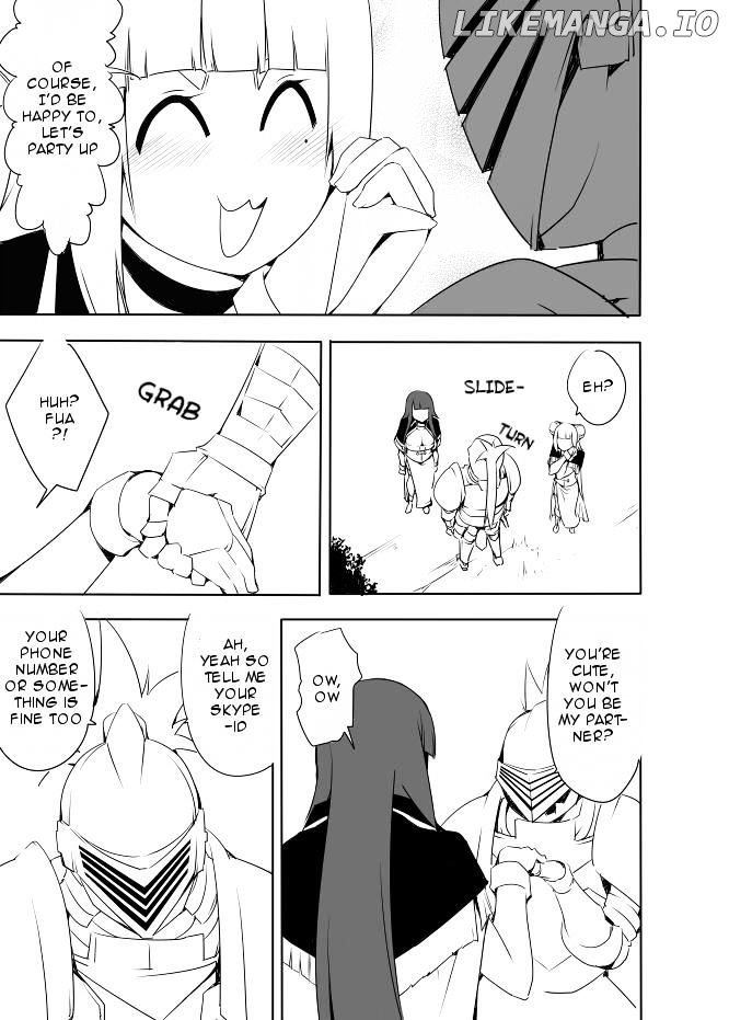 I got stuck in real life, so it's okay to get addicted to an MMO, right? chapter 4 - page 17