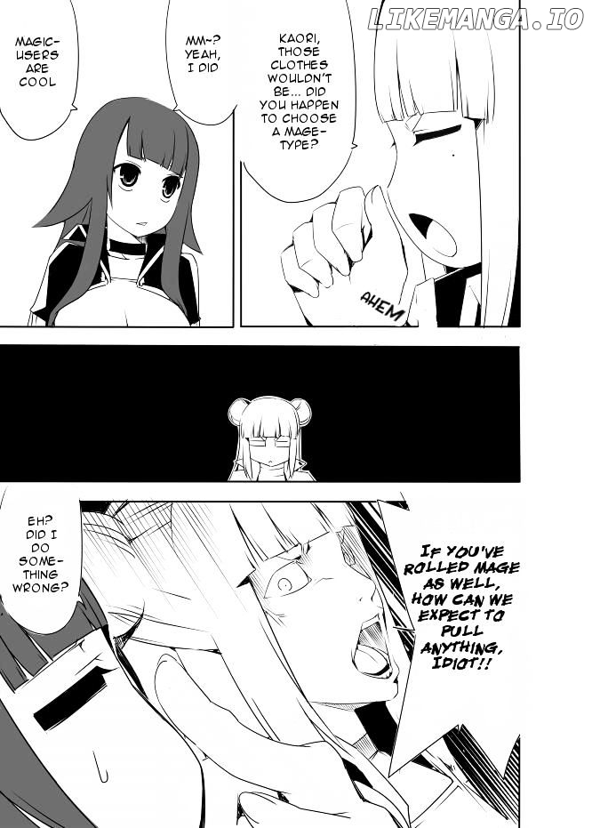 I got stuck in real life, so it's okay to get addicted to an MMO, right? chapter 4 - page 8