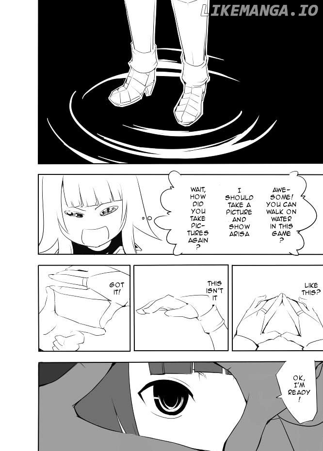 I got stuck in real life, so it's okay to get addicted to an MMO, right? chapter 6 - page 11