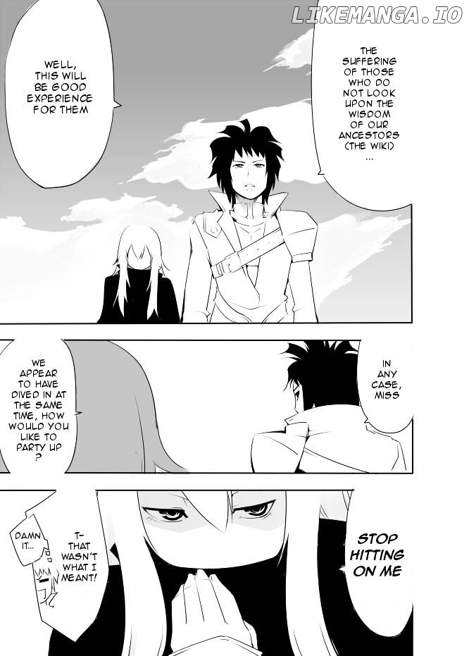 I got stuck in real life, so it's okay to get addicted to an MMO, right? chapter 6 - page 3