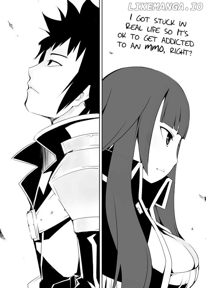 I got stuck in real life, so it's okay to get addicted to an MMO, right? chapter 6 - page 4
