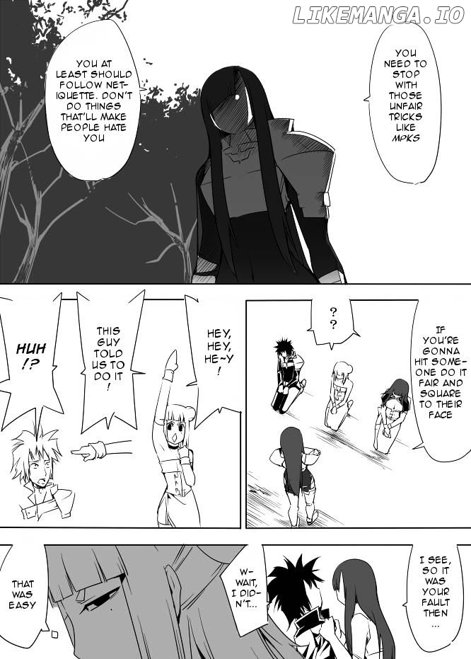 I got stuck in real life, so it's okay to get addicted to an MMO, right? chapter 10 - page 4