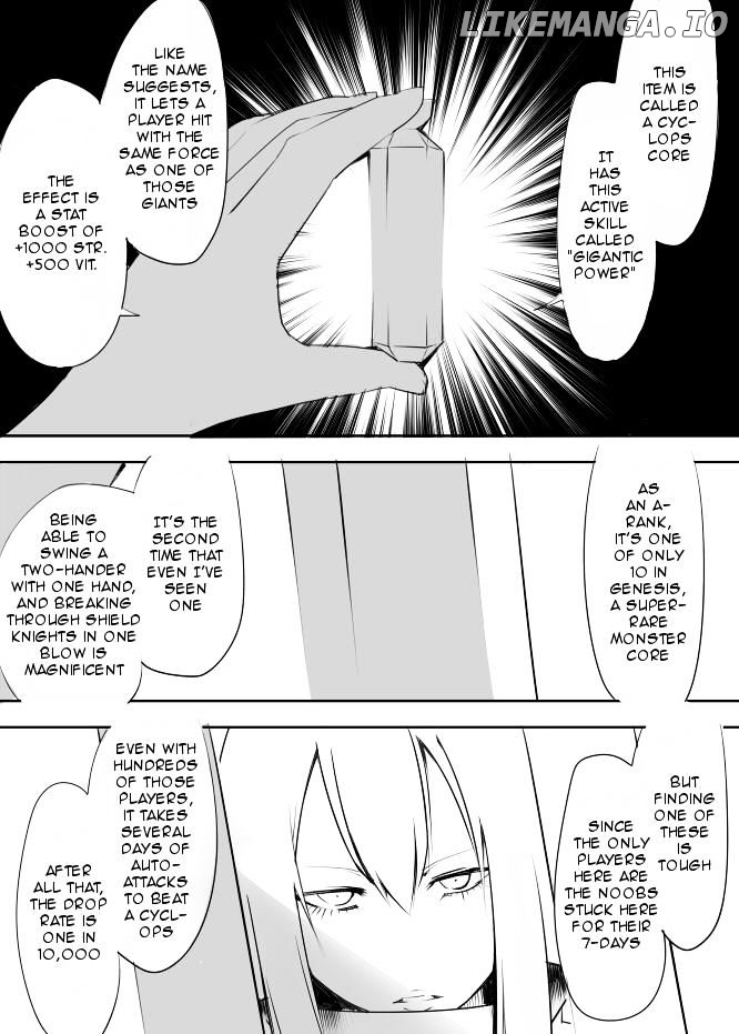 I got stuck in real life, so it's okay to get addicted to an MMO, right? chapter 11 - page 7