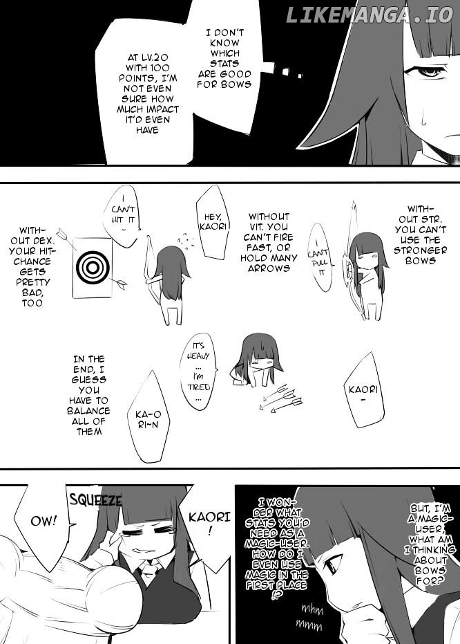 I got stuck in real life, so it's okay to get addicted to an MMO, right? chapter 12 - page 10