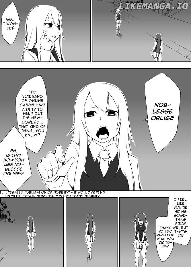 I got stuck in real life, so it's okay to get addicted to an MMO, right? chapter 19 - page 3
