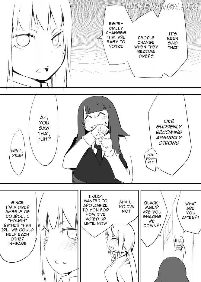 I got stuck in real life, so it's okay to get addicted to an MMO, right? chapter 21 - page 12