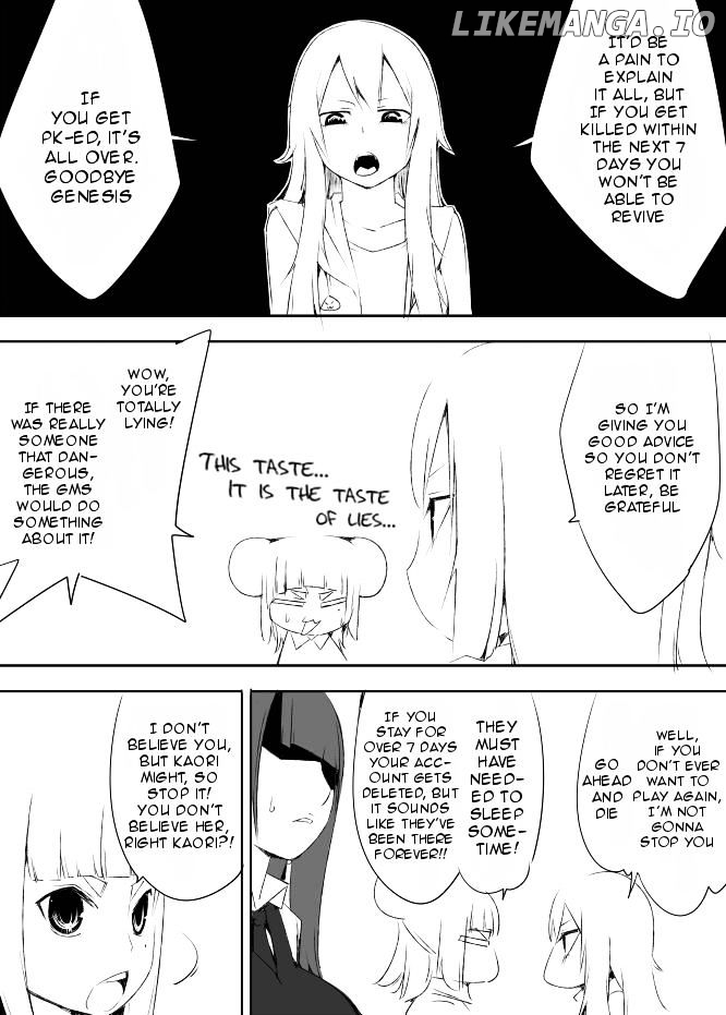 I got stuck in real life, so it's okay to get addicted to an MMO, right? chapter 22 - page 9