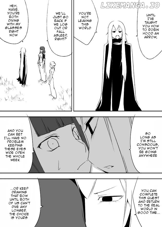 I got stuck in real life, so it's okay to get addicted to an MMO, right? chapter 24 - page 9
