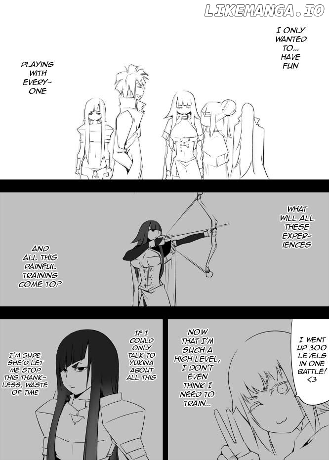 I got stuck in real life, so it's okay to get addicted to an MMO, right? chapter 26 - page 8