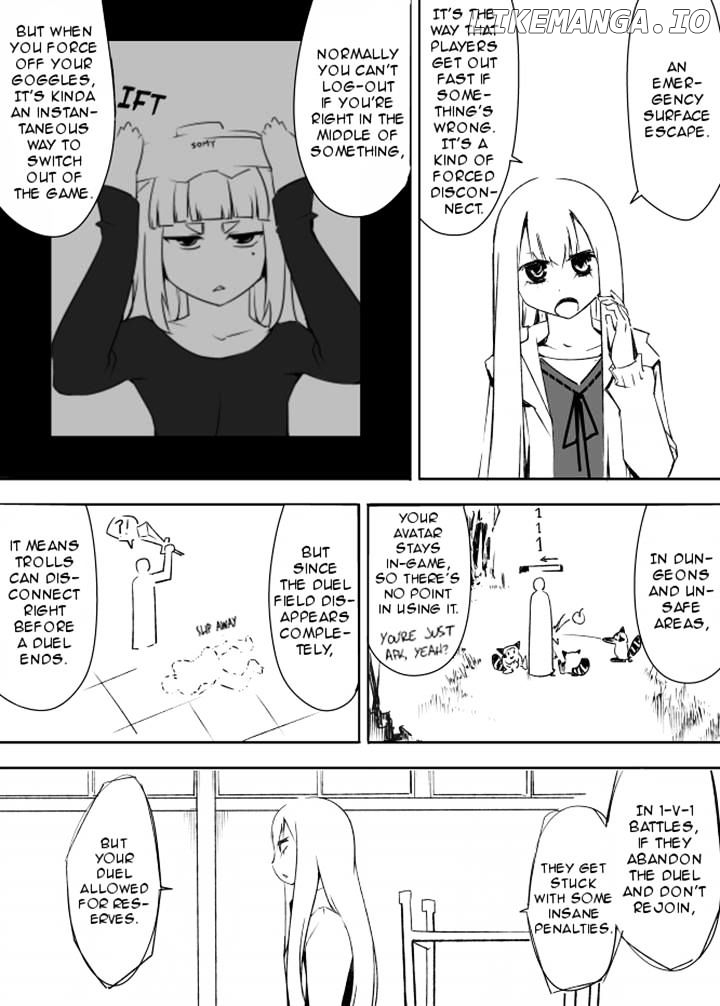 I got stuck in real life, so it's okay to get addicted to an MMO, right? chapter 33 - page 18