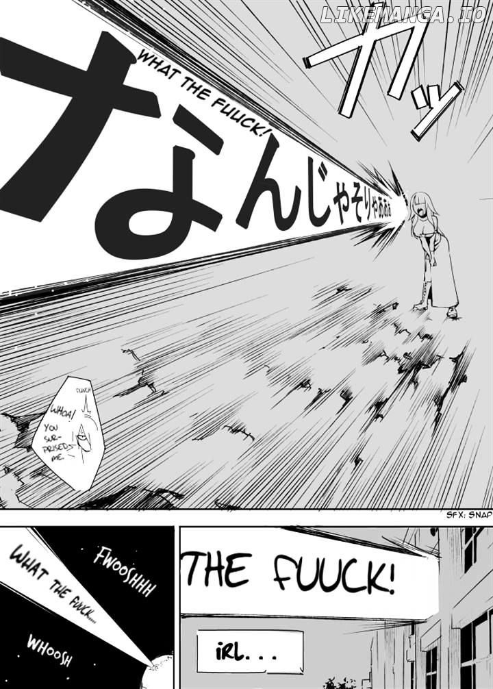 I got stuck in real life, so it's okay to get addicted to an MMO, right? chapter 33 - page 21