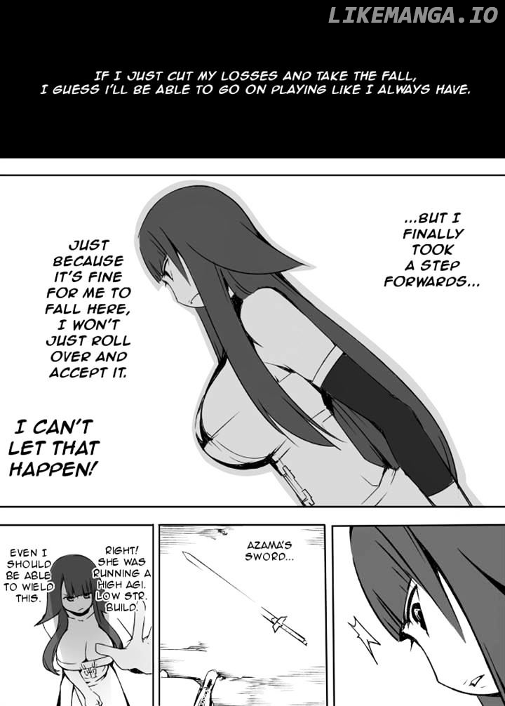 I got stuck in real life, so it's okay to get addicted to an MMO, right? chapter 33 - page 31