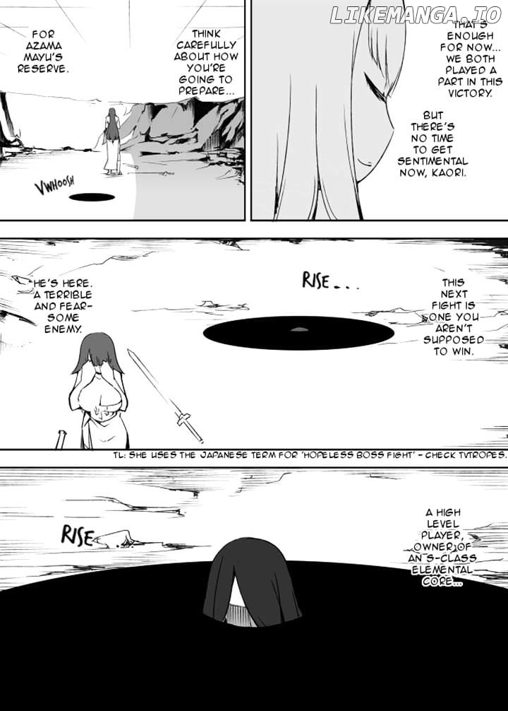 I got stuck in real life, so it's okay to get addicted to an MMO, right? chapter 33 - page 7