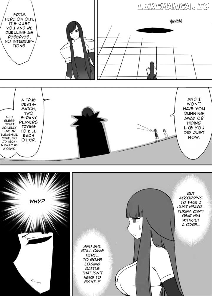 I got stuck in real life, so it's okay to get addicted to an MMO, right? chapter 35 - page 6
