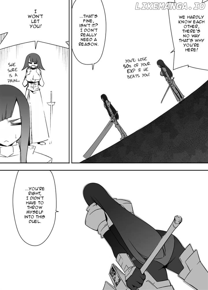 I got stuck in real life, so it's okay to get addicted to an MMO, right? chapter 35 - page 8