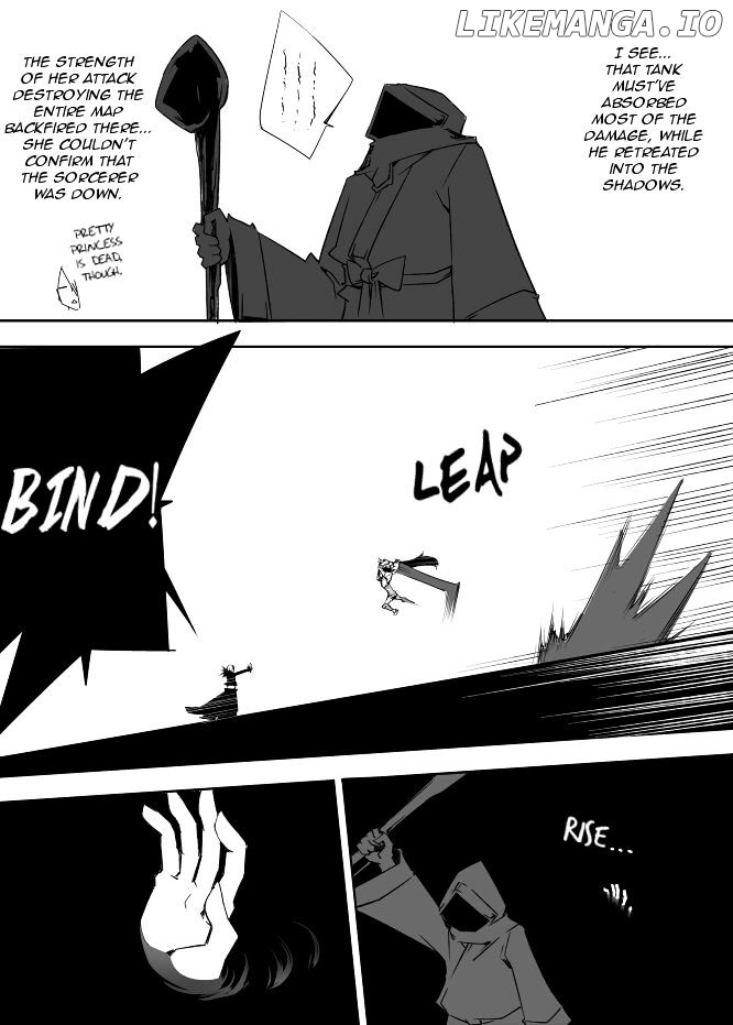 I got stuck in real life, so it's okay to get addicted to an MMO, right? chapter 37 - page 22