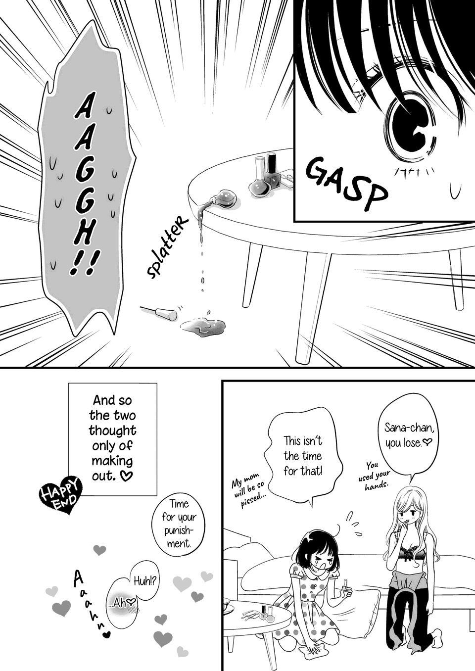 Kanojo no Kuchidzuke Kansensuru Libido chapter 9.1 - page 11
