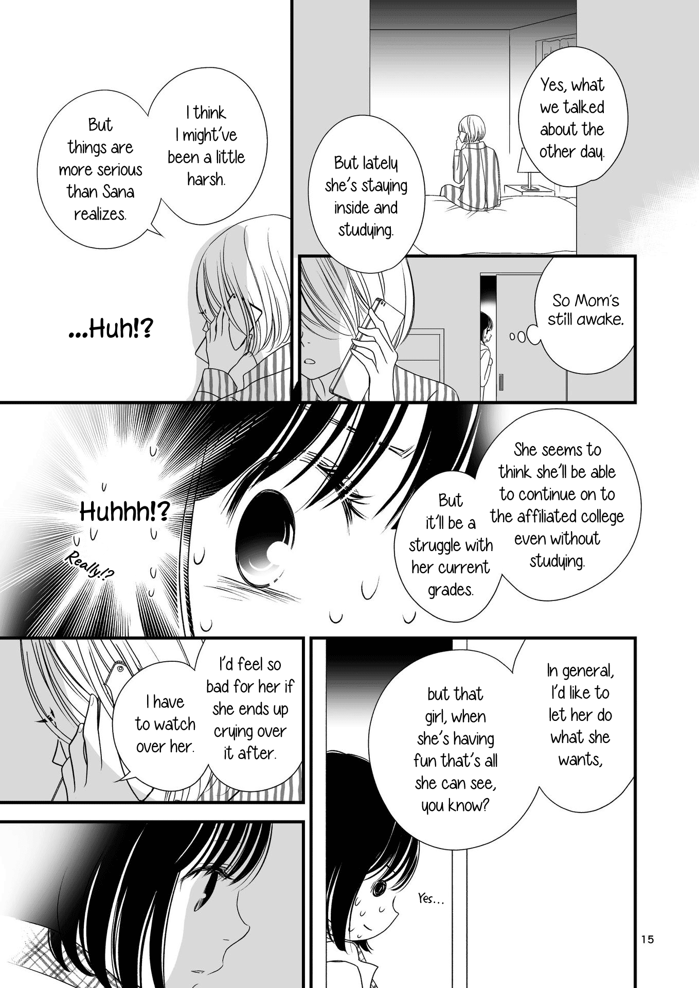 Kanojo no Kuchidzuke Kansensuru Libido chapter 12 - page 14