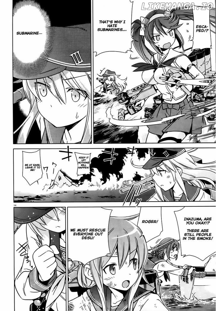 Kantai Collection - Kankore - Itsuka Shizuka na Umi de chapter 2 - page 17