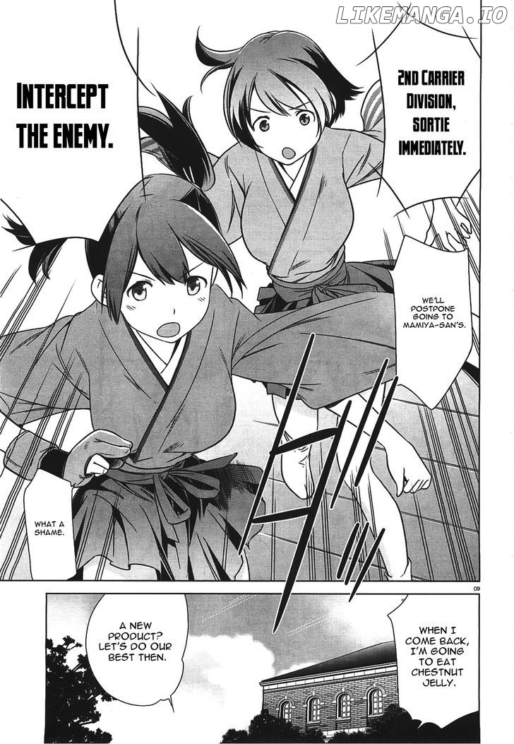 Kantai Collection - Kankore - Itsuka Shizuka na Umi de chapter 4 - page 9