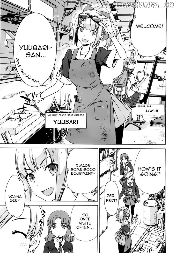 Kantai Collection - Kankore - Itsuka Shizuka na Umi de chapter 6 - page 11