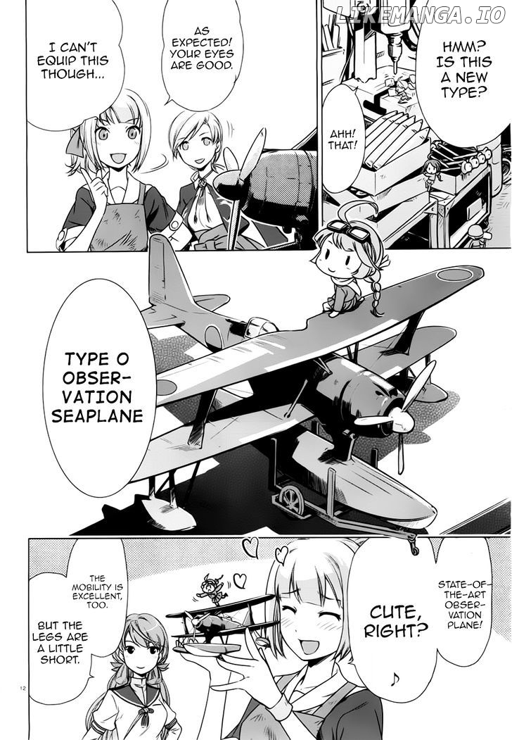Kantai Collection - Kankore - Itsuka Shizuka na Umi de chapter 6 - page 12