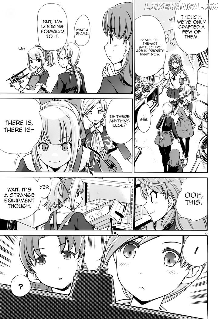 Kantai Collection - Kankore - Itsuka Shizuka na Umi de chapter 6 - page 13