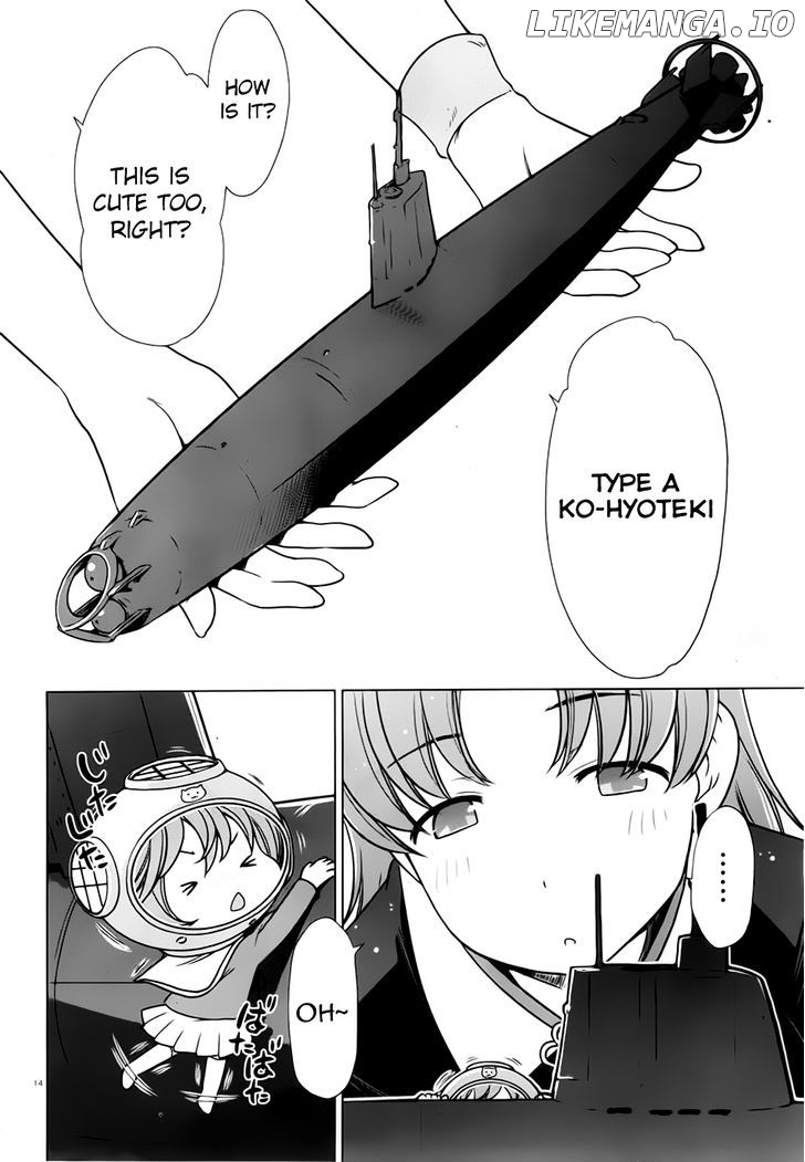 Kantai Collection - Kankore - Itsuka Shizuka na Umi de chapter 6 - page 14