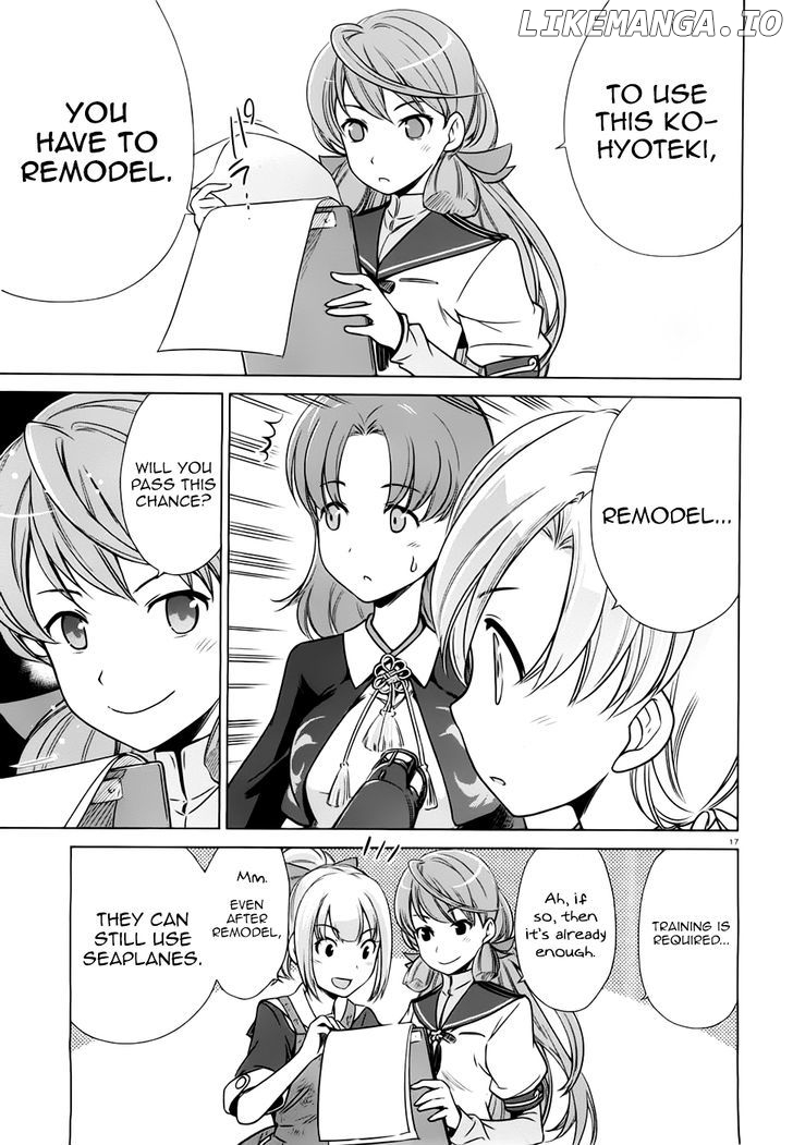 Kantai Collection - Kankore - Itsuka Shizuka na Umi de chapter 6 - page 17