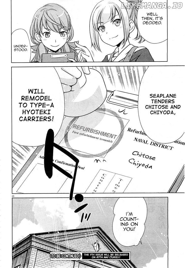 Kantai Collection - Kankore - Itsuka Shizuka na Umi de chapter 6 - page 20