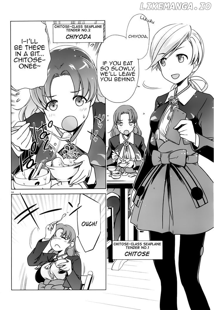 Kantai Collection - Kankore - Itsuka Shizuka na Umi de chapter 6 - page 4