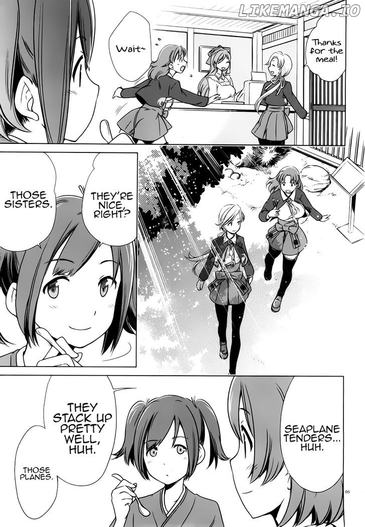 Kantai Collection - Kankore - Itsuka Shizuka na Umi de chapter 6 - page 5