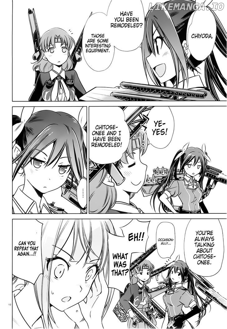 Kantai Collection - Kankore - Itsuka Shizuka na Umi de chapter 7 - page 10