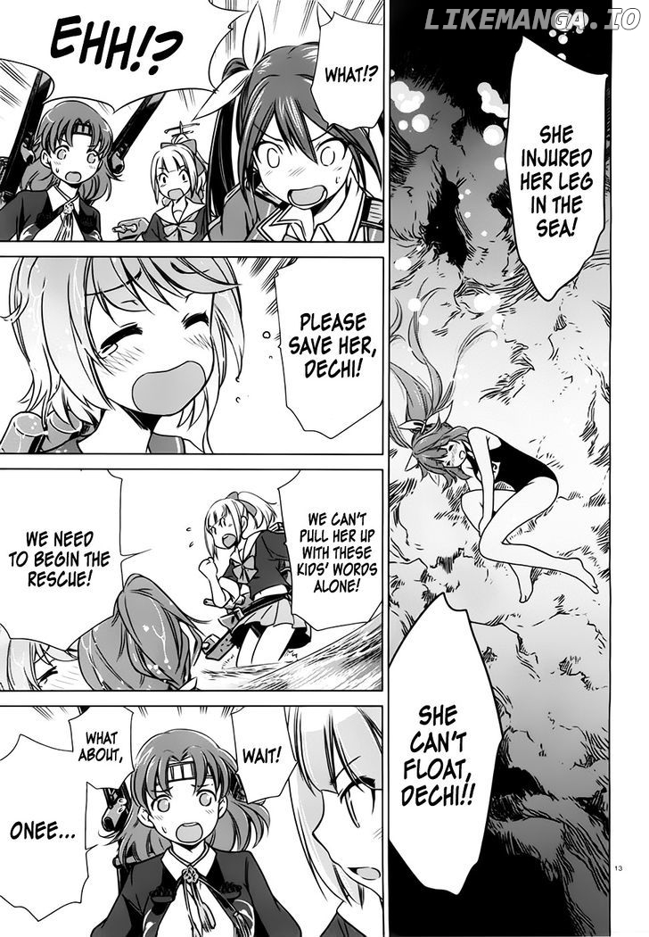 Kantai Collection - Kankore - Itsuka Shizuka na Umi de chapter 7 - page 13