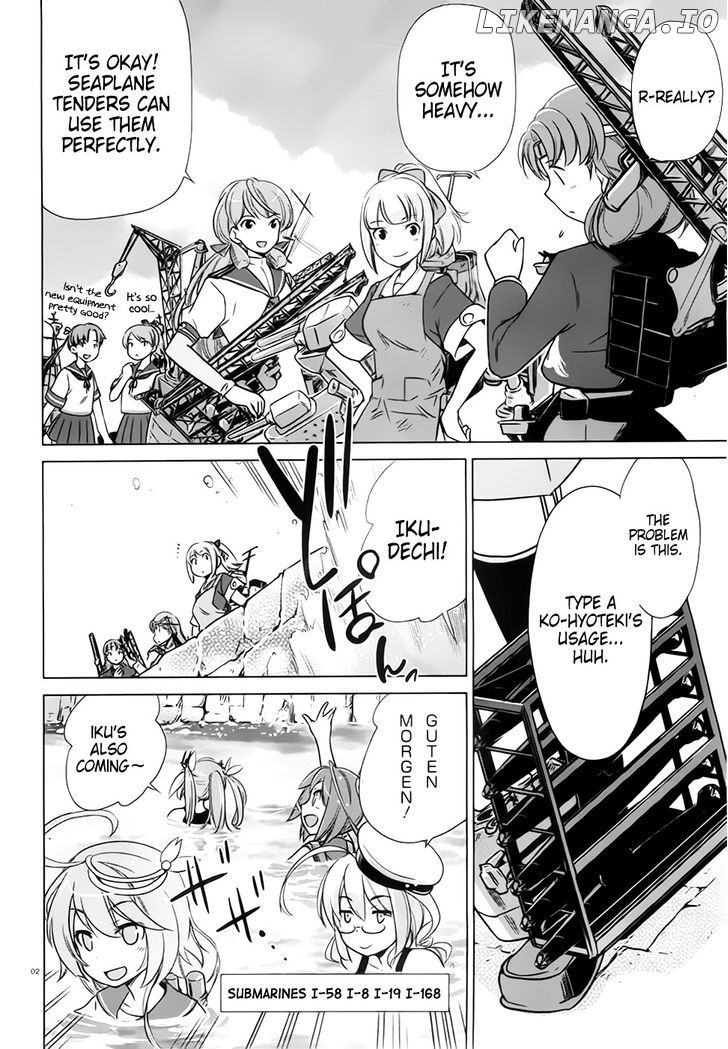 Kantai Collection - Kankore - Itsuka Shizuka na Umi de chapter 7 - page 2