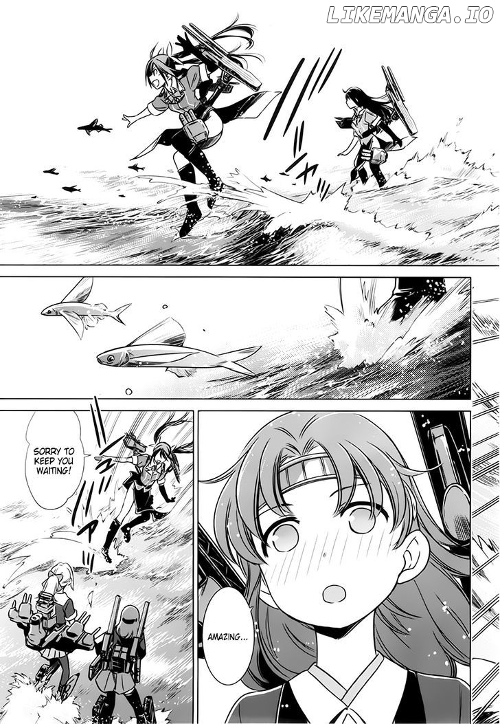 Kantai Collection - Kankore - Itsuka Shizuka na Umi de chapter 7 - page 9