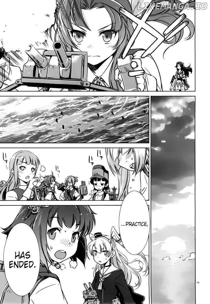 Kantai Collection - Kankore - Itsuka Shizuka na Umi de chapter 8 - page 13