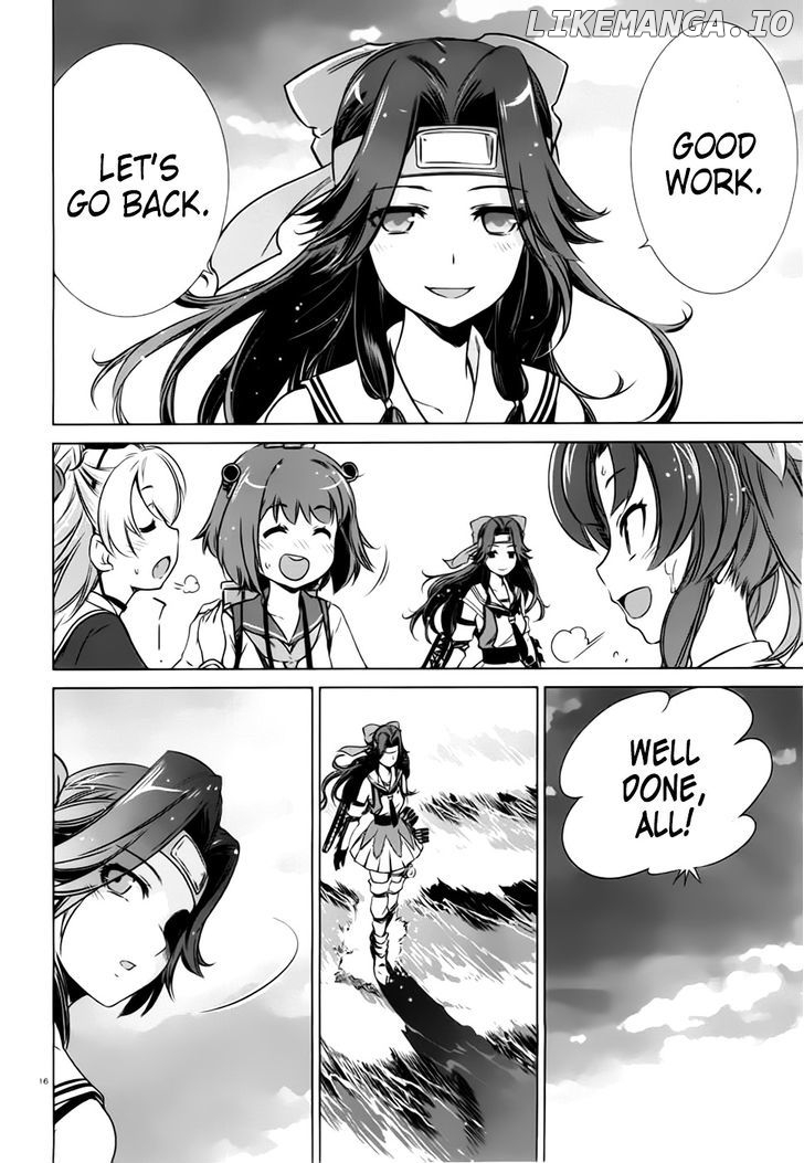 Kantai Collection - Kankore - Itsuka Shizuka na Umi de chapter 8 - page 14