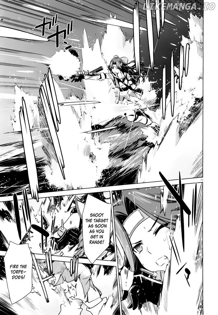 Kantai Collection - Kankore - Itsuka Shizuka na Umi de chapter 9 - page 12