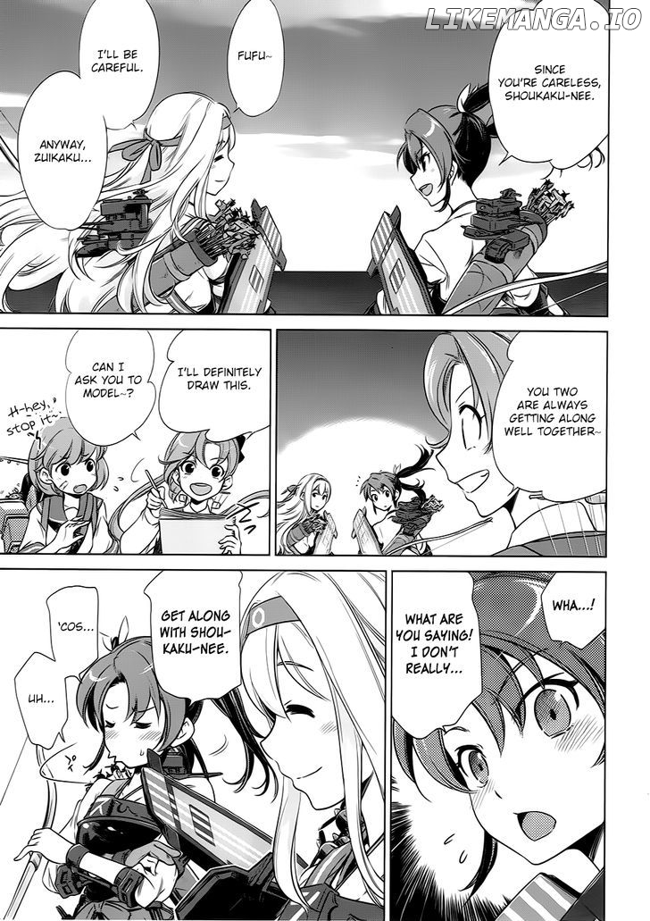 Kantai Collection - Kankore - Itsuka Shizuka na Umi de chapter 10 - page 12