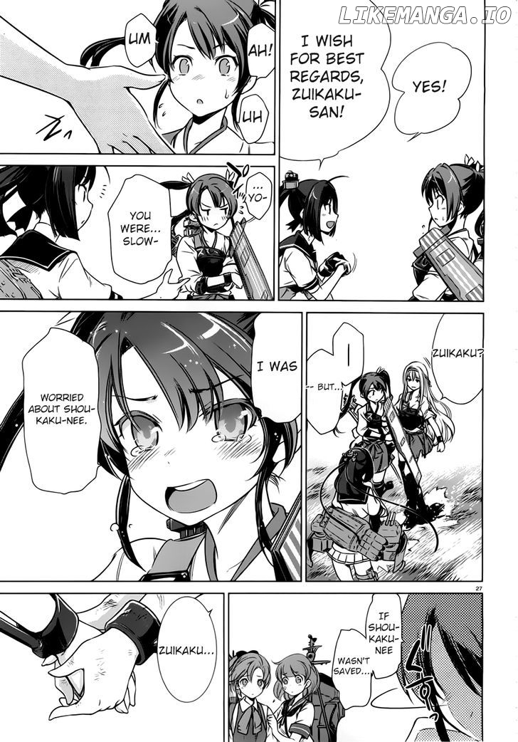 Kantai Collection - Kankore - Itsuka Shizuka na Umi de chapter 11 - page 24