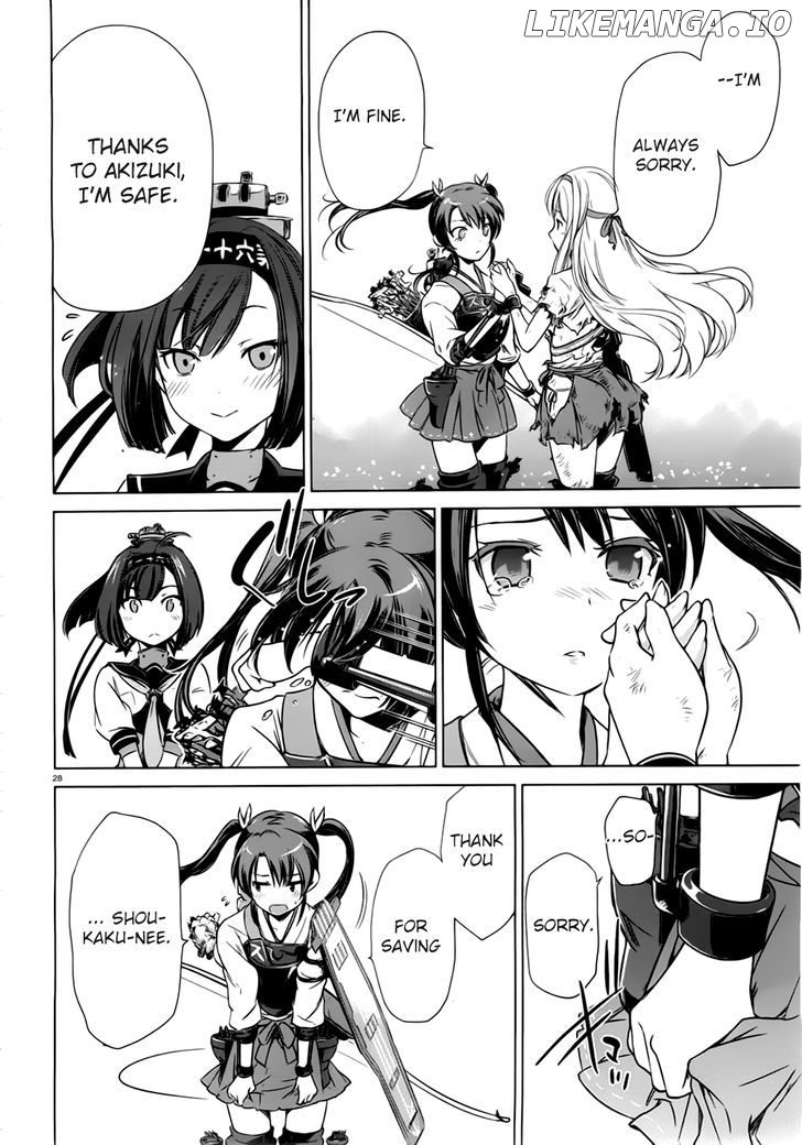 Kantai Collection - Kankore - Itsuka Shizuka na Umi de chapter 11 - page 25