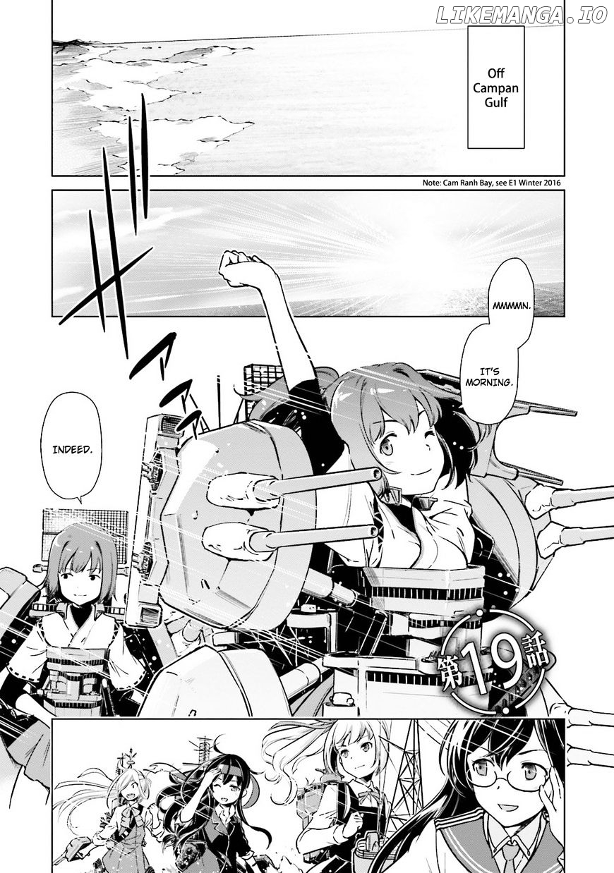Kantai Collection - Kankore - Itsuka Shizuka na Umi de chapter 19 - page 1