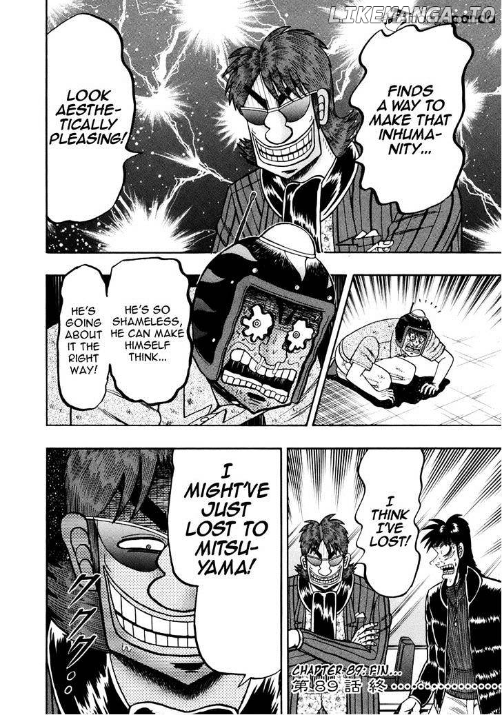 Tobaku Datenroku Kaiji: Kazuyahen chapter 89 - page 21