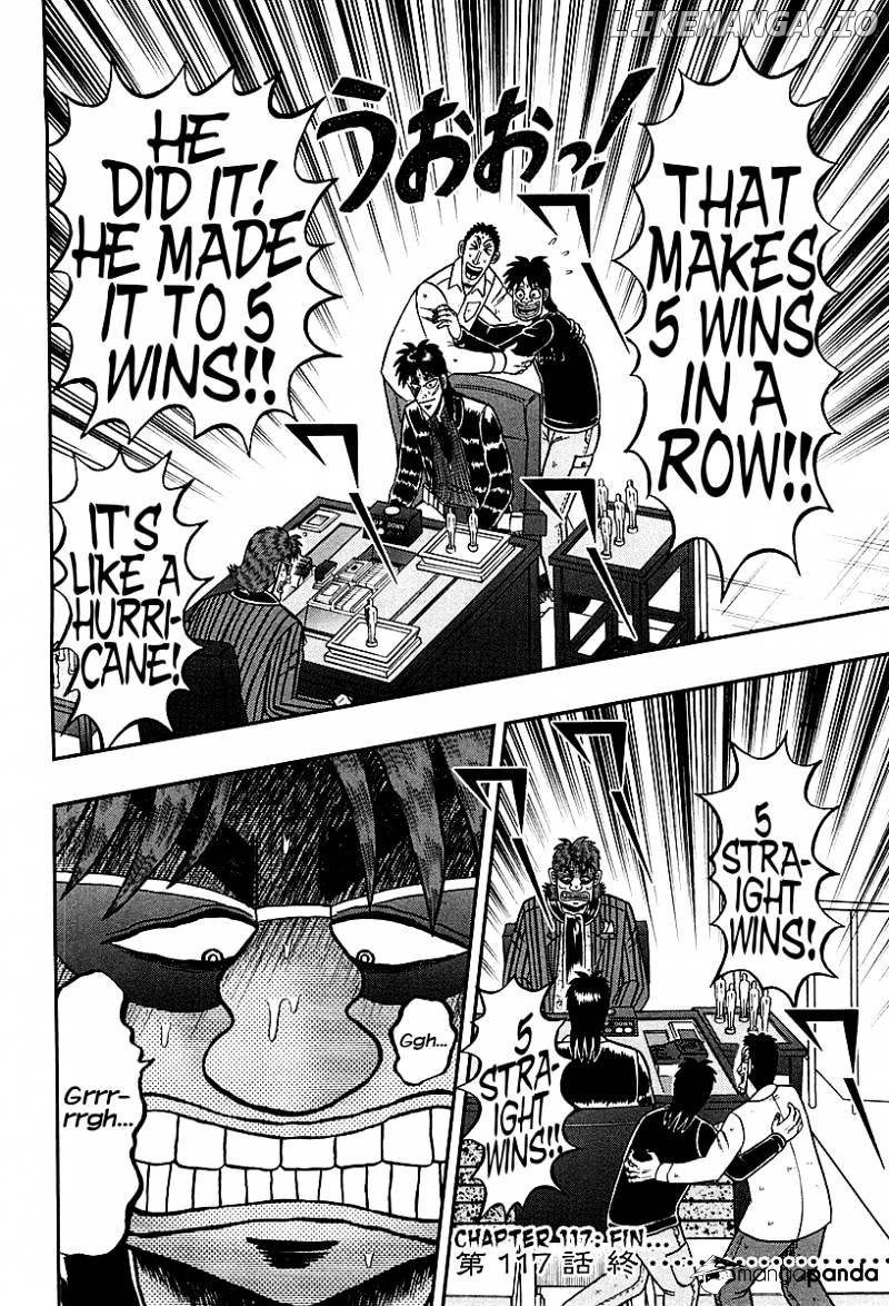 Tobaku Datenroku Kaiji: Kazuyahen chapter 117 - page 20