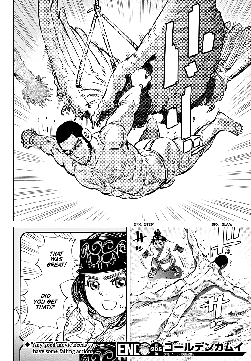 Golden Kamui chapter 205 - page 19