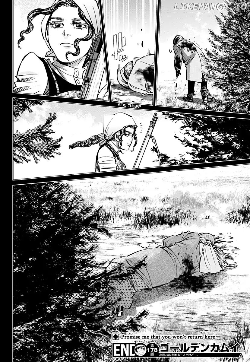 Golden Kamui chapter 178 - page 18