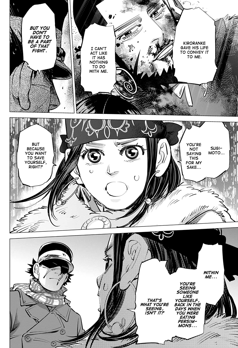 Golden Kamui chapter 206 - page 13