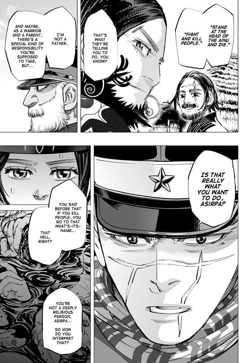 Golden Kamui chapter 206 - page 16